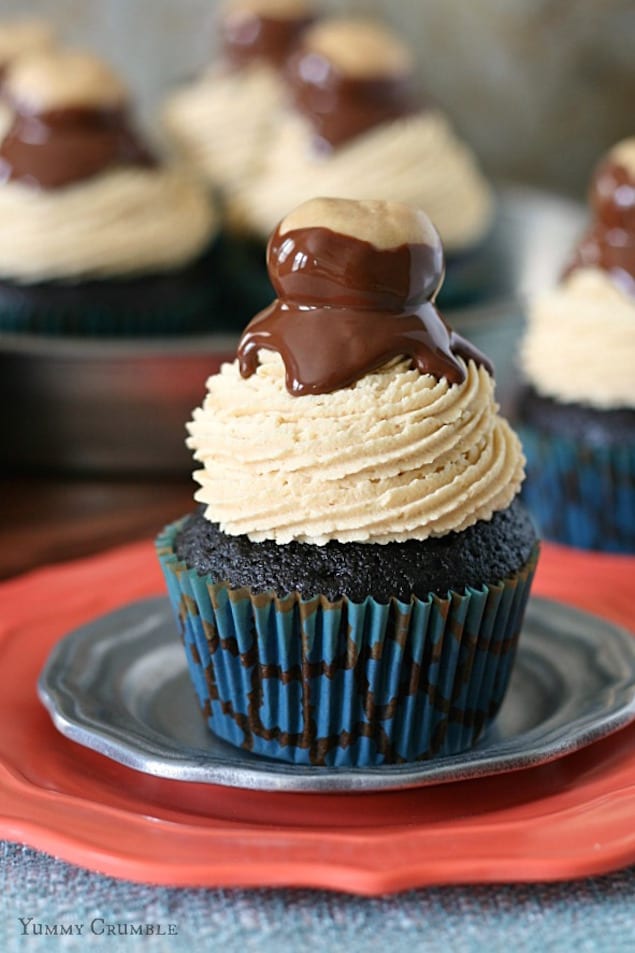 Peanut-Butter-Buckeye-Cupcakes-2