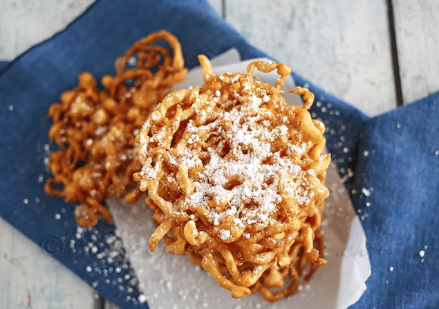 Apple Cider Funnel Cake Recipe by Tasty