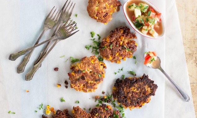 Thai-Inspired Corn Fritters