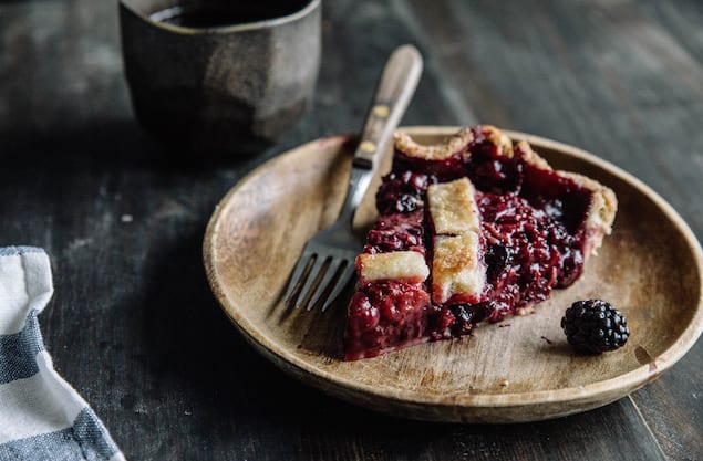 balsamic berry pie