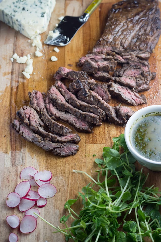 Balsamic-Skirt-Steak-Tacos-with-Blue-Cheese-and-Chimichurri-3