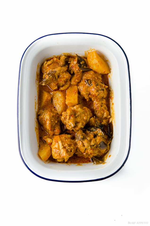 Chinese style curry chicken
