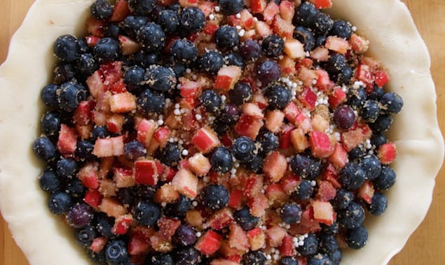 blueberry-rhubarb-pie