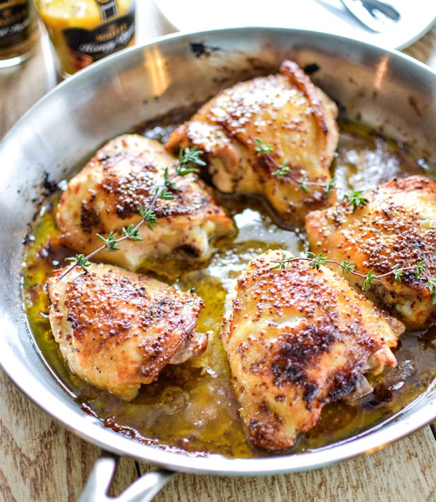 Delights of Dijon — Crispy Honey Mustard Chicken with Creamy Mustard Sauce