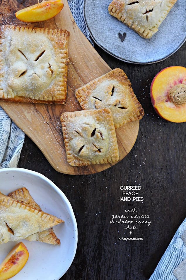 Peach and Curry Hand Pies