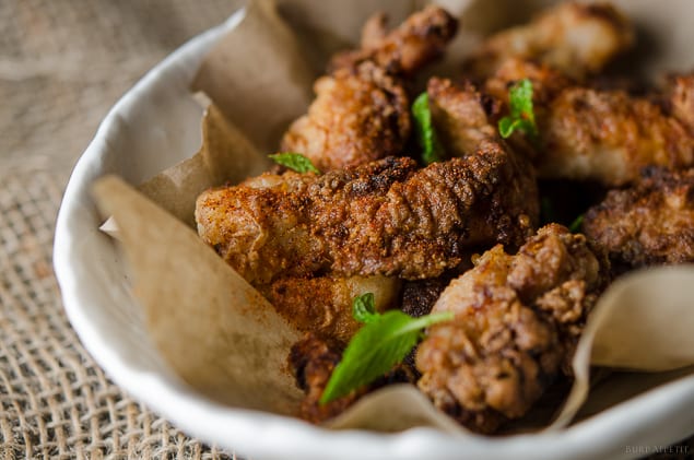 Miso and ginger fried chicken