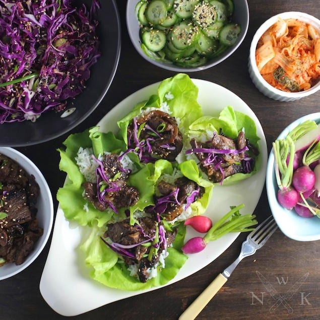 Korean Bulgogi Lettuce Wraps