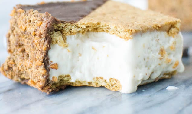 Irresistible S’more Ice Cream Sandwiches