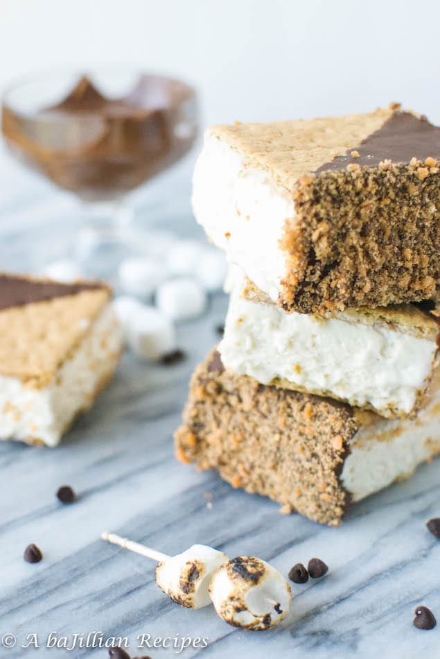 Irresistible S’more Ice Cream Sandwiches  