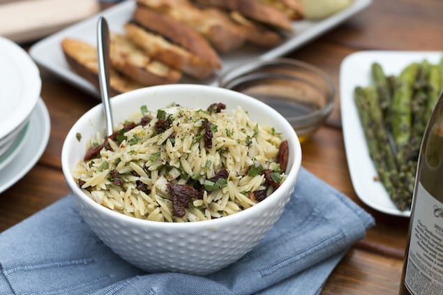 Grill Like an Italian with Colavita: Italian-Style Grilled Veggies and Orzo