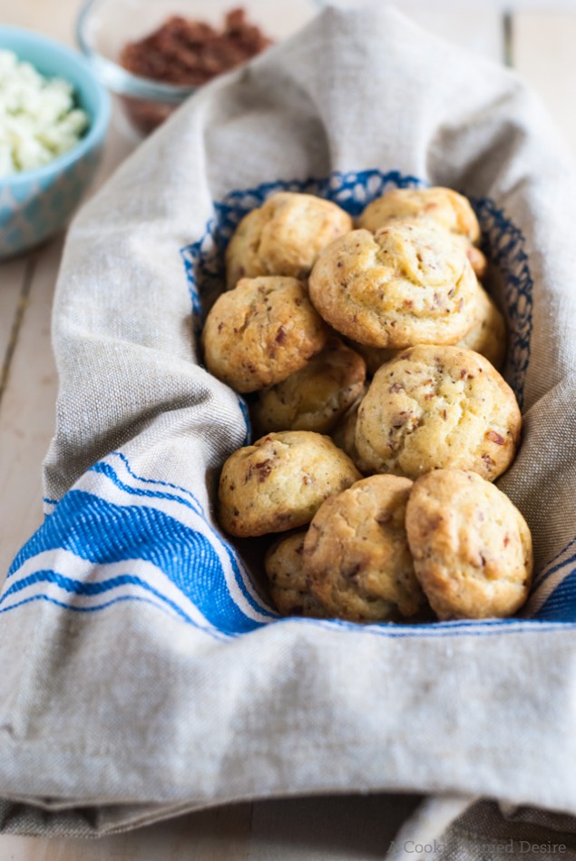 Castello Summer of Blue — Blue Cheese and Pancetta Gougères