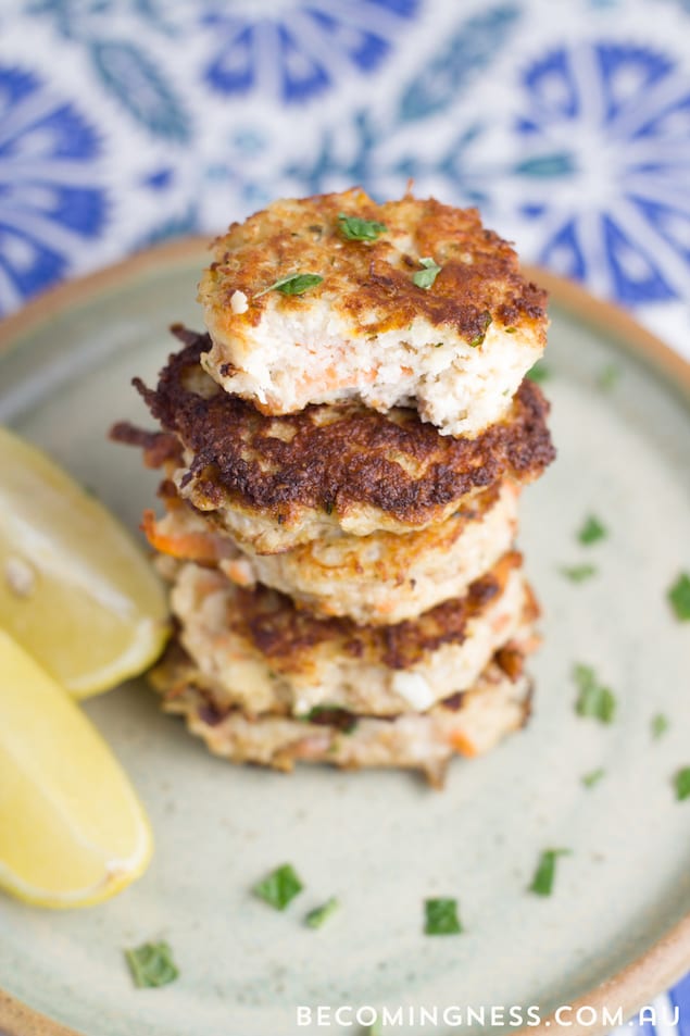 Spiced Cauliflower Fritters