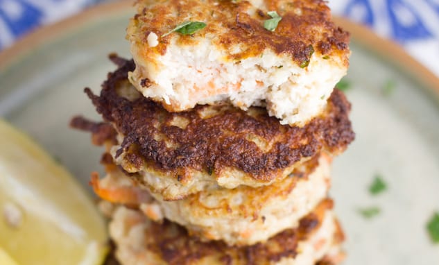 Spiced Cauliflower Fritters