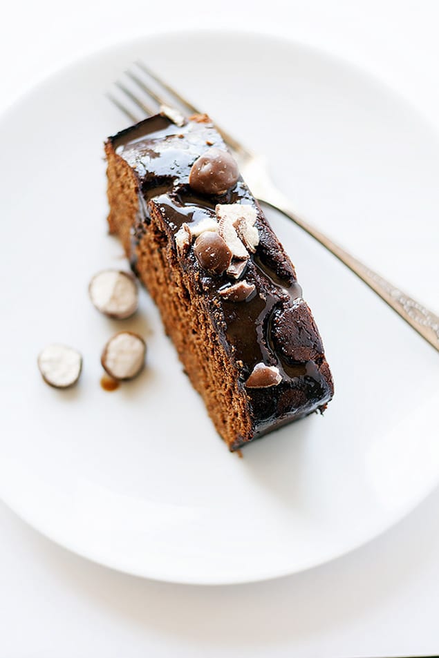 Malted Milk Chocolate Cake