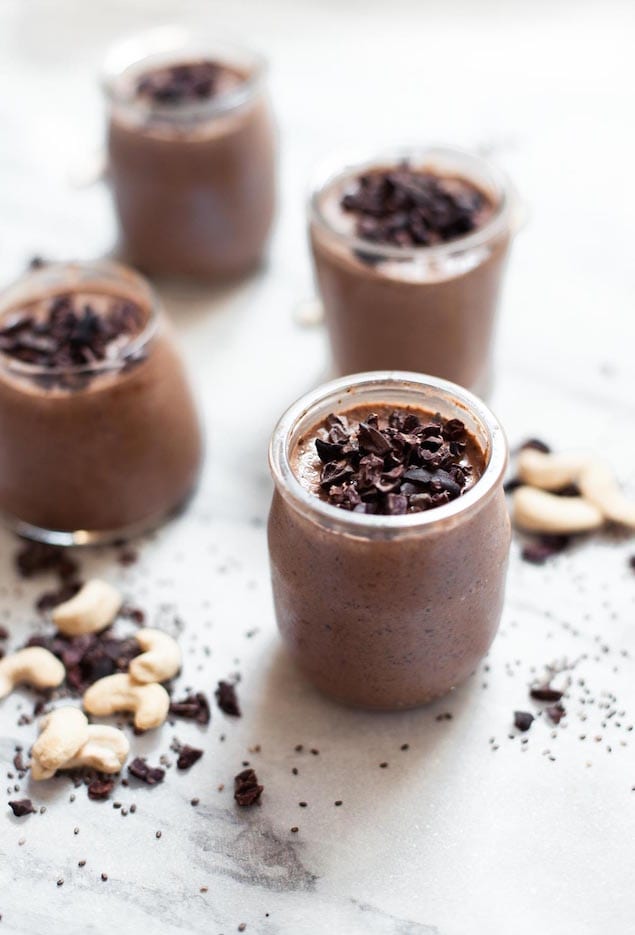 Chocolate and Cashew Pudding