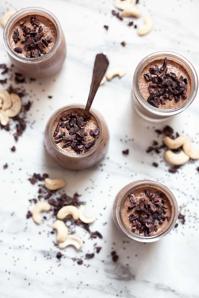 Chocolate and Cashew Pudding