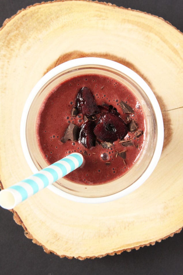 Cherry and Chocolate Black Forest Smoothie