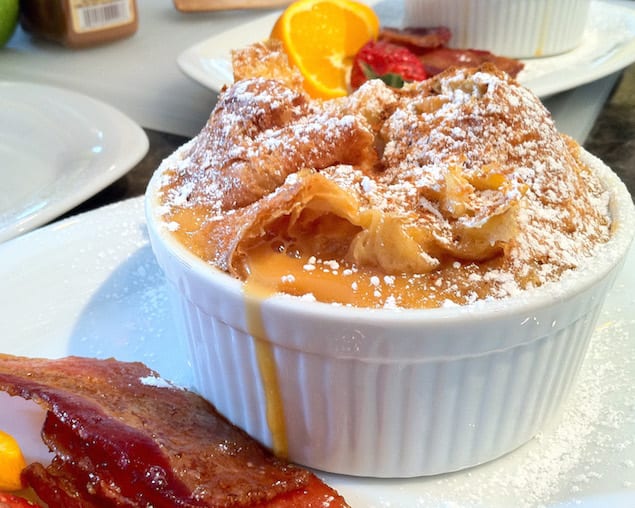 Gosling Rum Croissant Bread Pudding - Chadwick Bed & Breakfast copy