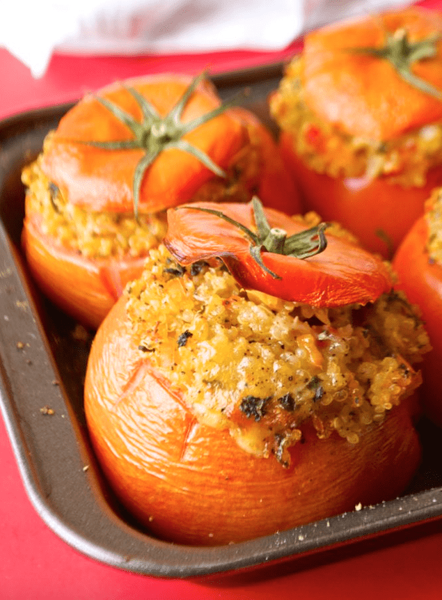 Quinoa Stuffed Tomatoes