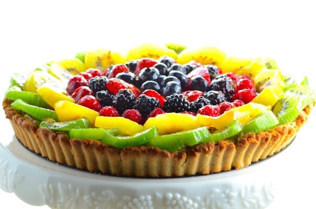 Cashew Cream Fruit Tart