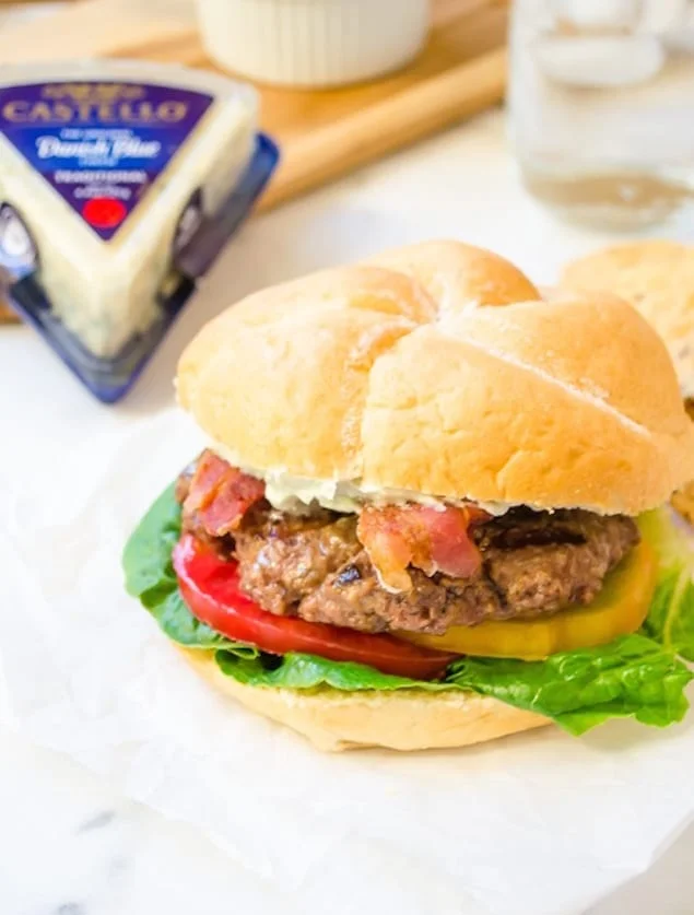 Castello Summer of Blue — BLT Blue Cheese Burger