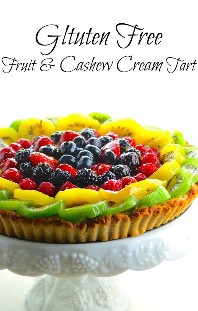 Cashew Cream Fruit Tart