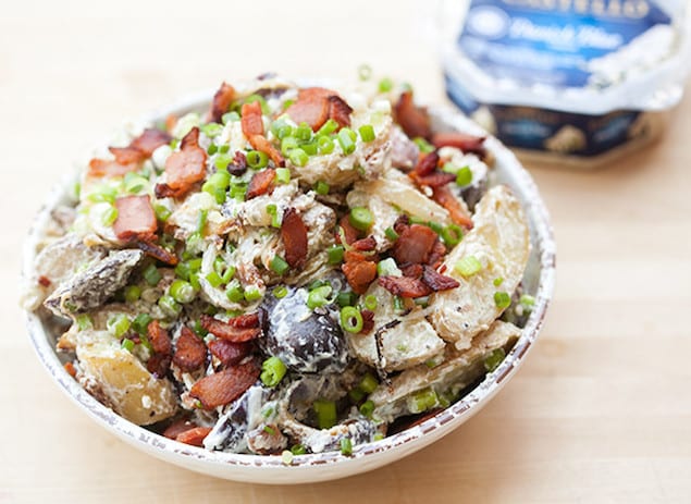 Castello Summer of Blue — Bacon and Blue Cheese Roasted Potato Salad