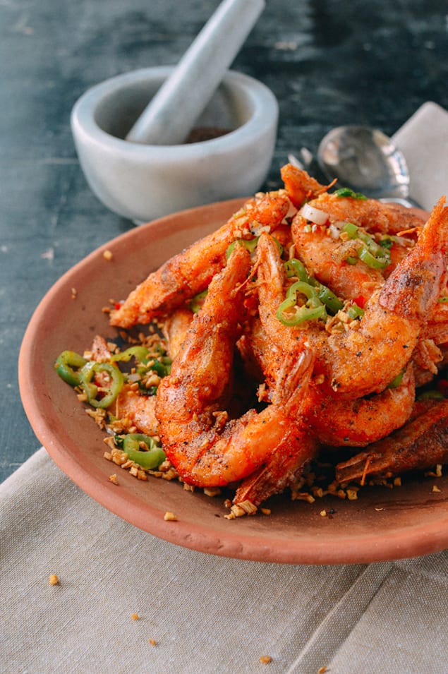 Crispy Salt and Pepper Shrimp