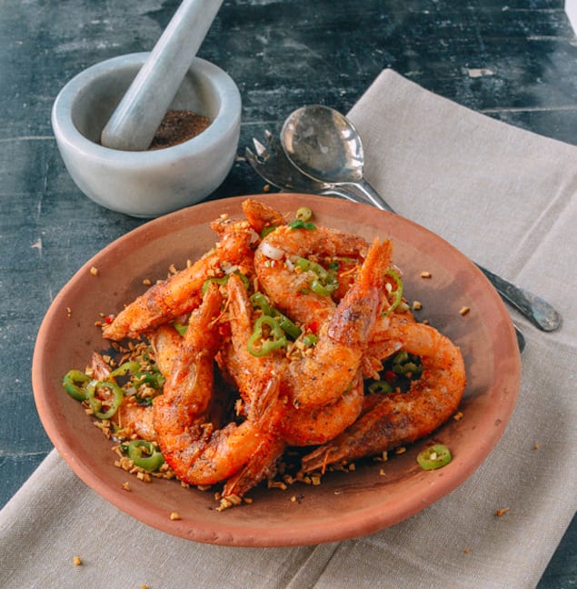 Crispy Salt and Pepper Shrimp