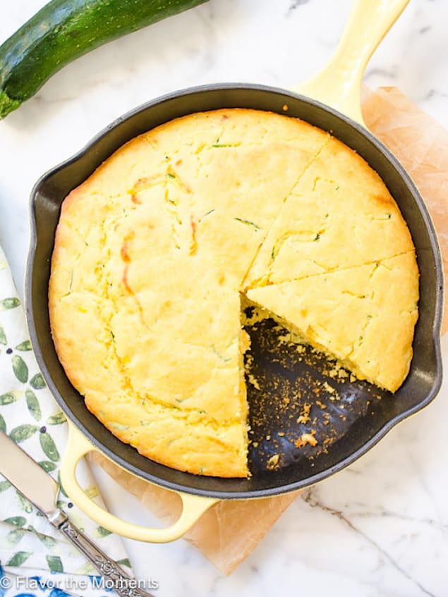 Summer Zucchini Cornbread