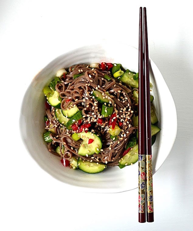 Lime and Sesame Soba Noodles