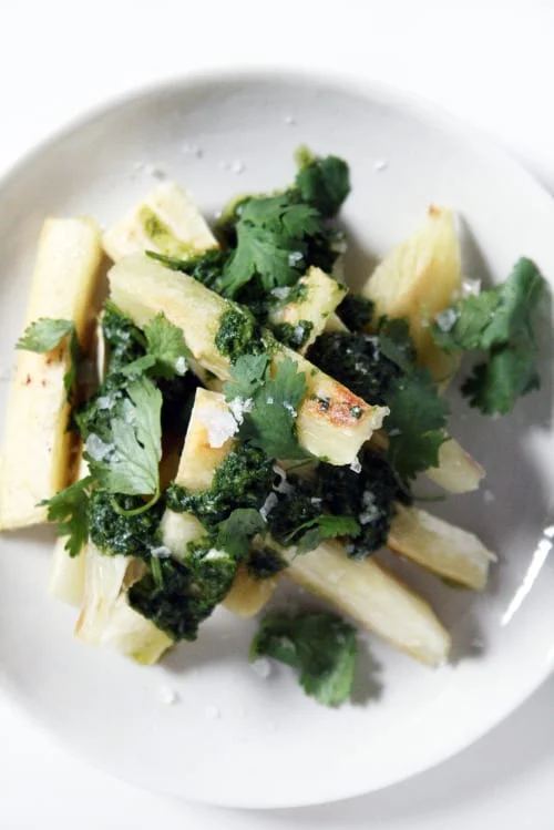 Chimichurri and Yucca Fries