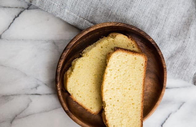 Soft Olive Oil Pound Cake