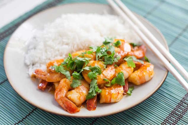 Red Curry Shrimp