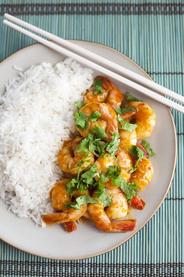 Red Curry Shrimp