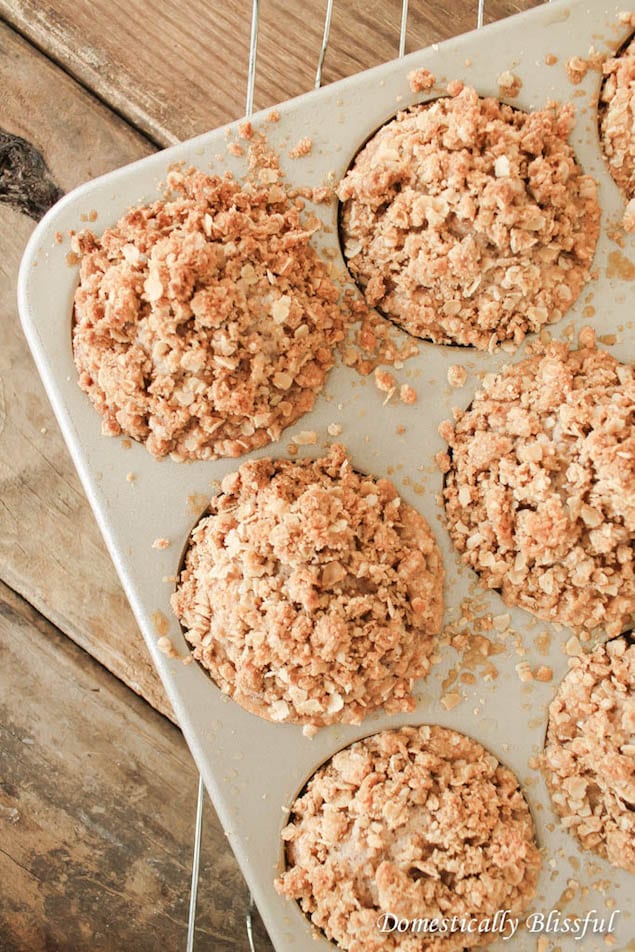 Apple Cinnamon Streusel Muffins