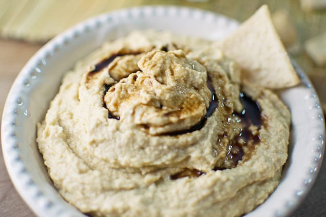 Spiced Wasabi and Ginger Hummus