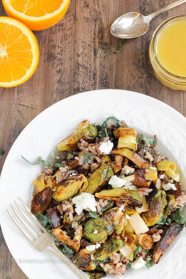 Honey and Orange Roasted Brussels Sprouts
