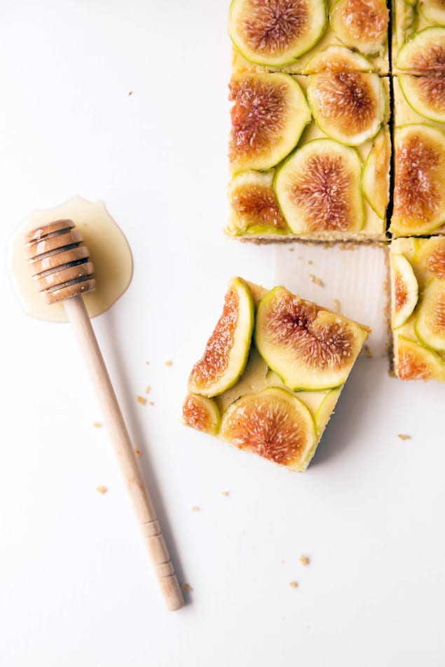 Honey and Fig Cheesecake Bars