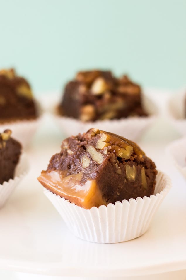 Caramel Turtle Fudge