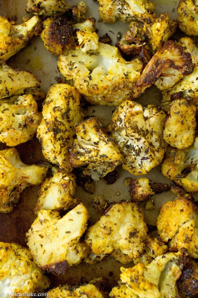 Roasted Turmeric Cauliflower 