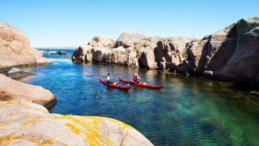 Kayaking in Bohuslan