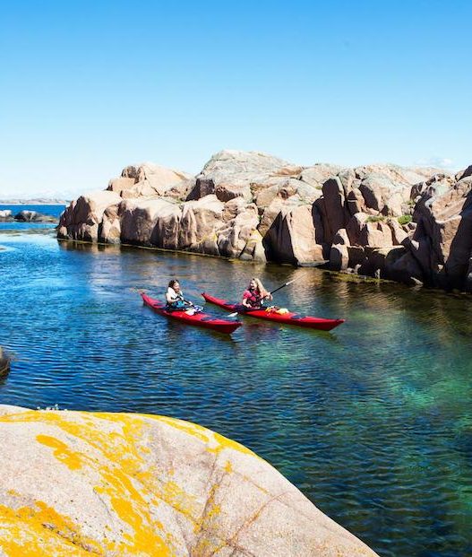 Kayaking in Bohuslan