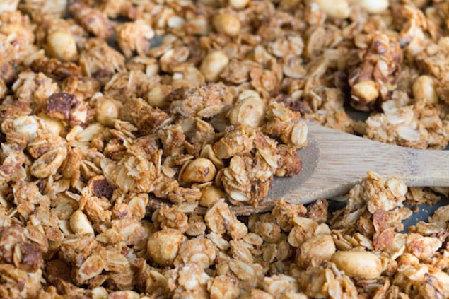 Peanut Butter and Flax Granola