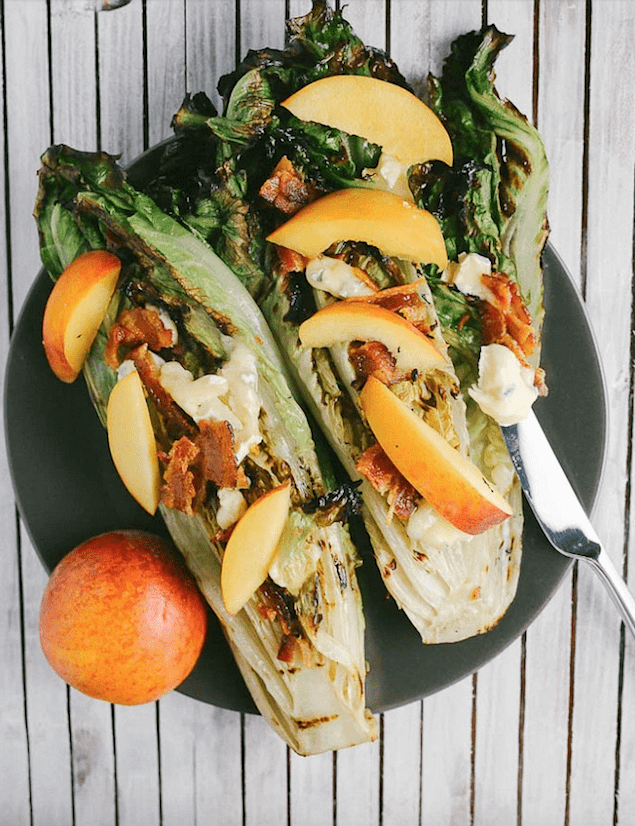 Castello Summer of Blue — Grilled Romaine and Blue Brie Salad