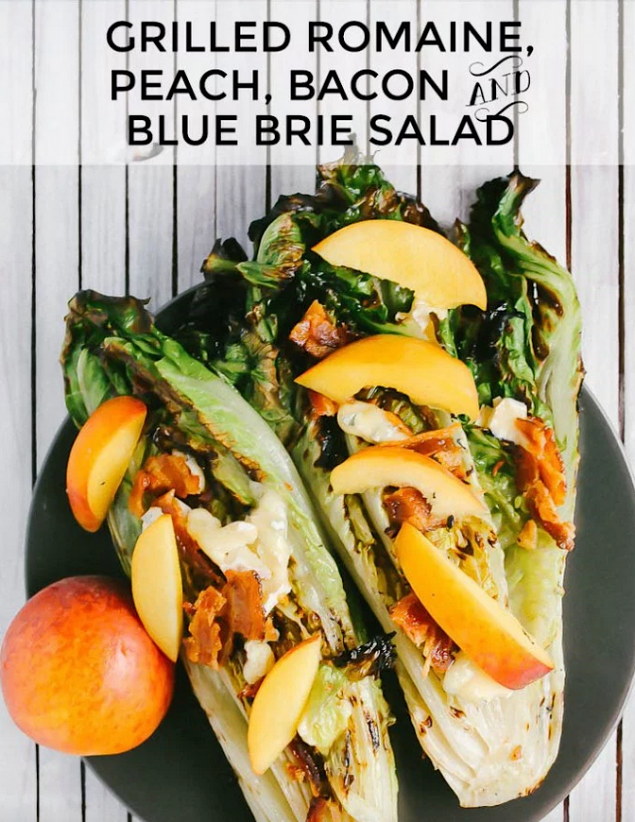 Castello Summer of Blue — Grilled Romaine and Blue Brie Salad