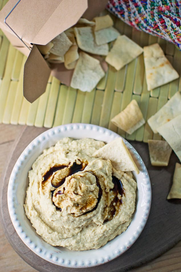 Spiced Wasabi and Ginger Hummus