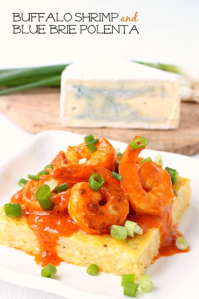 Castello Summer of Blue — Spicy Shrimp and Blue Brie Polenta