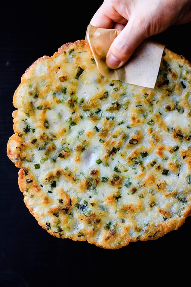 The Easiest Scallion Pancakes