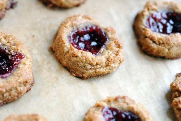 gluten-free-peanut-butter-and-jelly-thumbprint-cookies